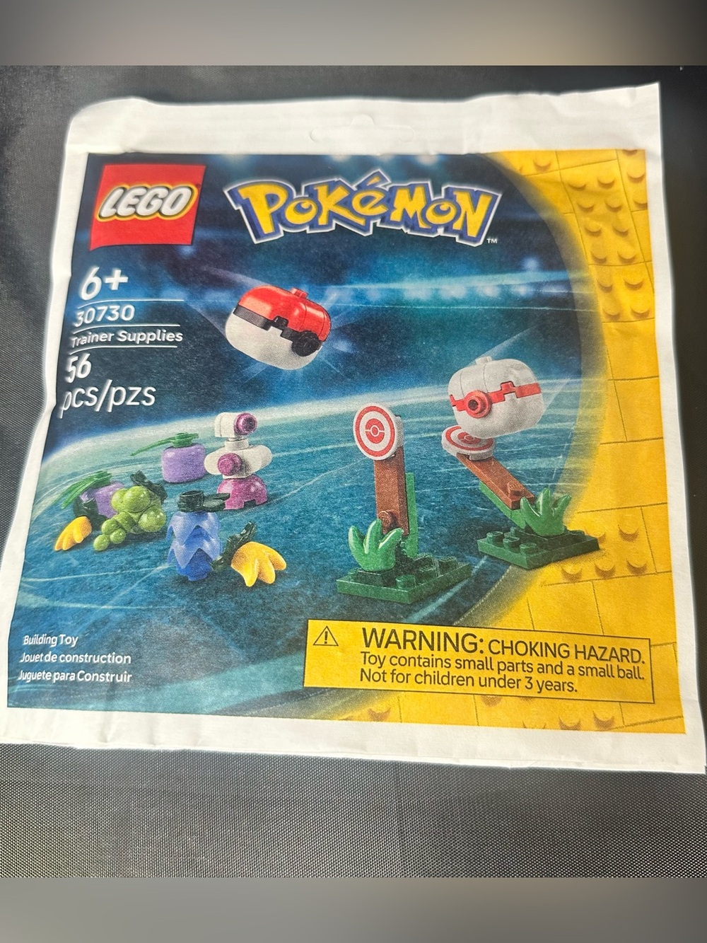 LEGO Pokémon 30730 Trainer Supplies 56 Pieces Sealed Polybag